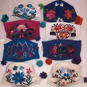 Mexican Embroidered Face mask Artisanal
